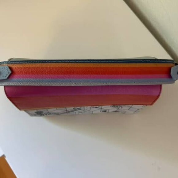 Min & Mon Anastasio Mini Handbag With Cubist Octopus and Rainbow Design - Picture 6 of 6